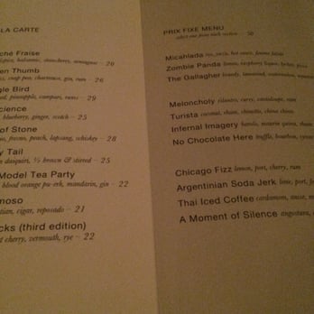 The Aviary - Cocktail Bars Near Me - Chicago, Illinois The Aviary - Cocktail Bars Near Me - Chicago, Illinois