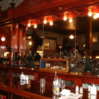Buffalo Bill's Irma Hotel - The famous bar - Salad Near Me - Cody, Wyoming