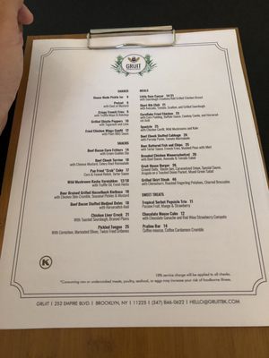Menu photo 2 Gruit Brooklyn, NY