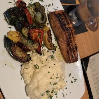 Petros Manhattan Beach - Grilled Salmon - Greek Near Me - Manhattan Beach, California