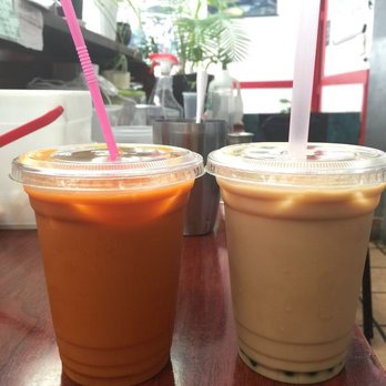 Golden Dragon - Summer drink ( Thai ice tea and bubble milk tea) yum - Chinese Near Me - West Haven, Connecticut Golden Dragon - Summer drink ( Thai ice tea and bubble milk tea) yum - Chinese Near Me - West Haven, Connecticut