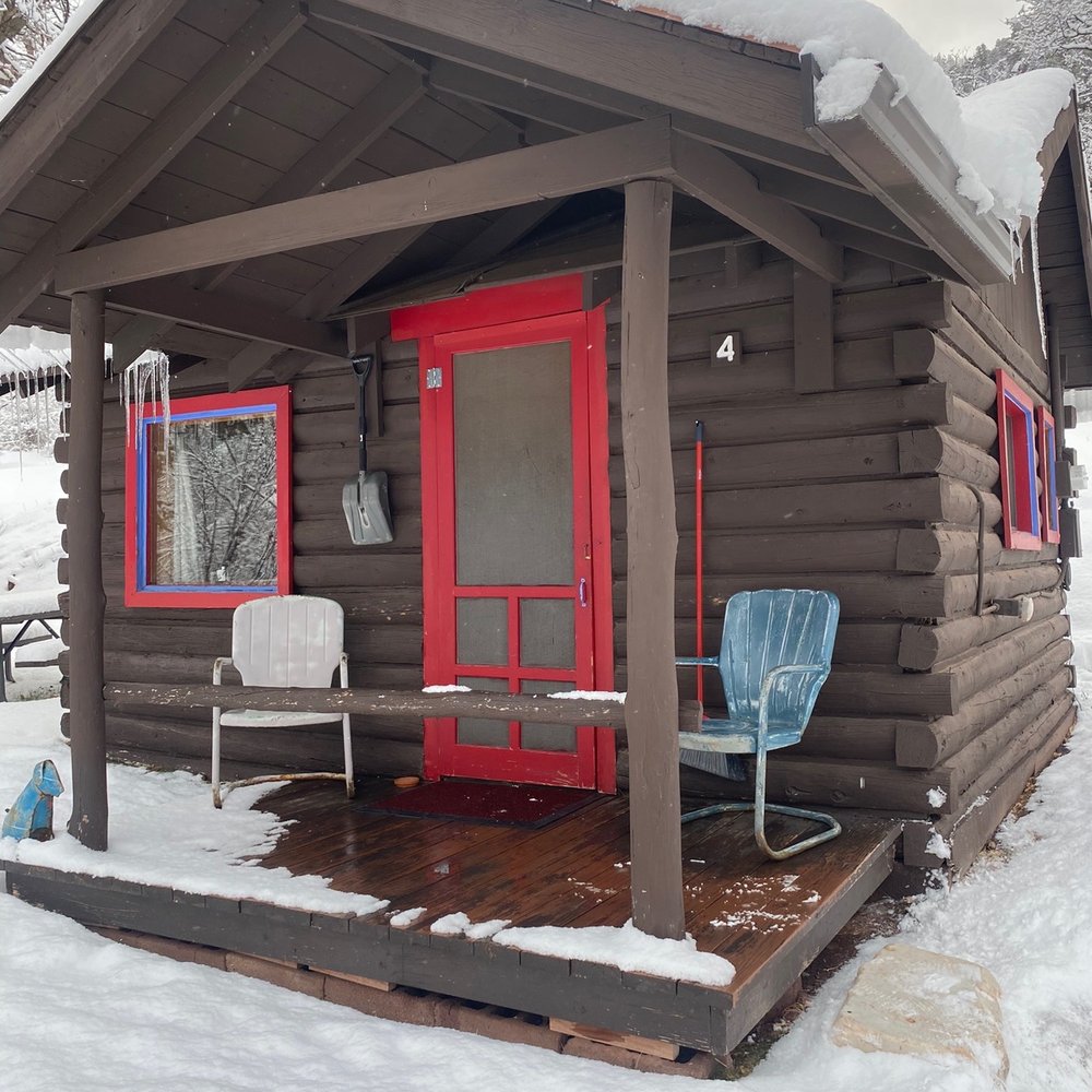 Pictures of our cabin, some of the property, and some of the views!