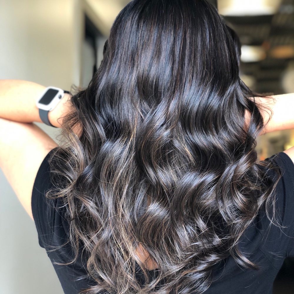 Brian Guy Studio 14 - Natural Balayage on dark hair that hasn't been colored in 5 years - Hair Stylists Near Me - Irvine, California Brian Guy Studio 14 - Natural Balayage on dark hair that hasn't been colored in 5 years - Hair Stylists Near Me - Irvine, California