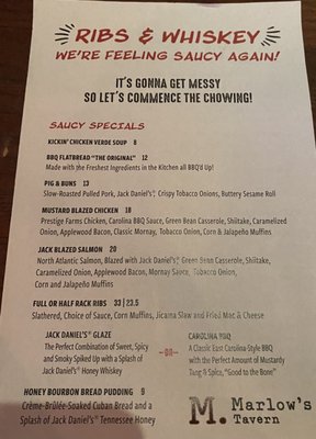 Menu photo 2 Marlow's Tavern Marietta, GA Menu photo 2 Marlow's Tavern Marietta, GA