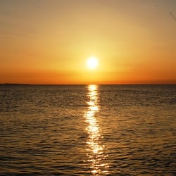 Søby Camping - Sonnenuntergang am Strand