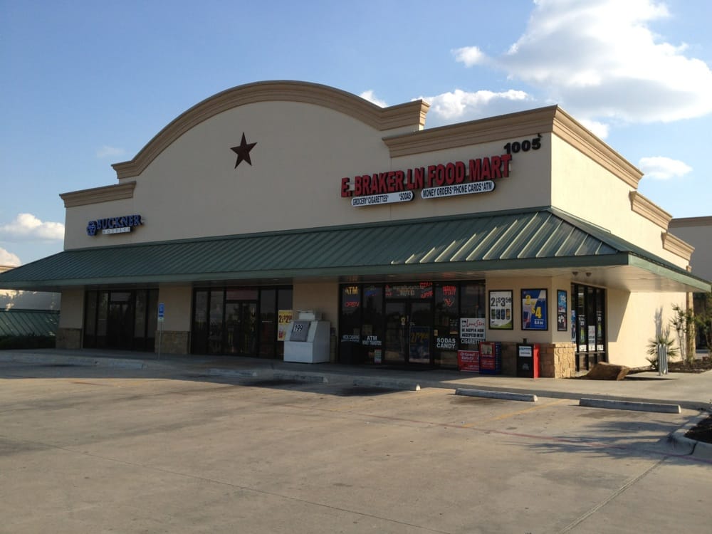 East Braker Lane Food Mart Logo