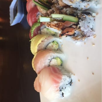 Senro Sushi - Rainbow Roll and Chicken Teriyaki Roll - Japanese Near Me - San Ramon, California