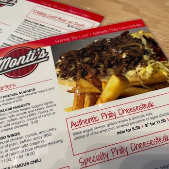 Monti's - Menus - Cheesesteaks Near Me - Chicago, Illinois Monti's - Menus - Cheesesteaks Near Me - Chicago, Illinois
