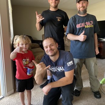 Airborne Moving Company - The moving team (excluding my 5 year old ) - Movers Near Me - Irvine, California Airborne Moving Company - The moving team (excluding my 5 year old ) - Movers Near Me - Irvine, California