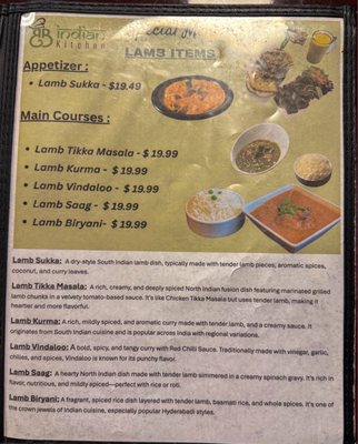 Menu photo 1 BB’s Indian Kitchen Fort Wayne, IN
