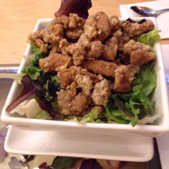 Prince Tea House - Salted crispy chicken salad - Desserts Near Me - Brooklyn, New York