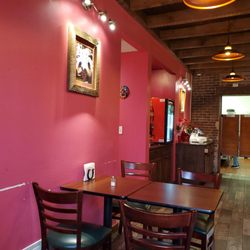 Inside of the restaurant