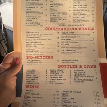 Growlers - Menu - Sports Bars Near Me - Chula Vista, California