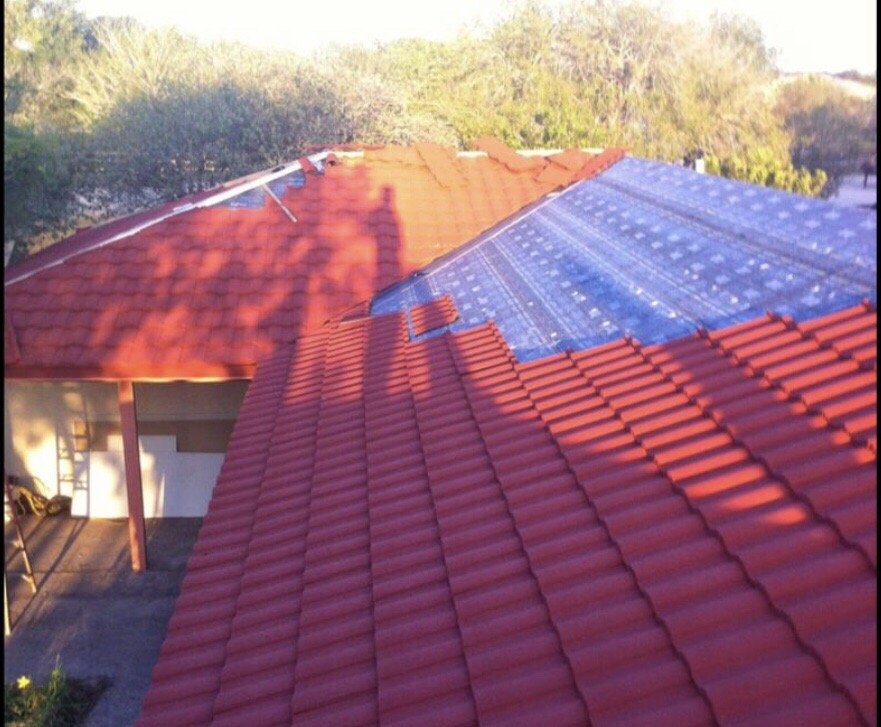 Slide of Paul Garza Roofing