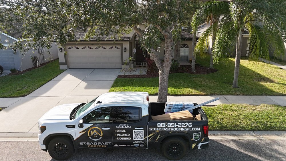 Slide of Steadfast Roofing