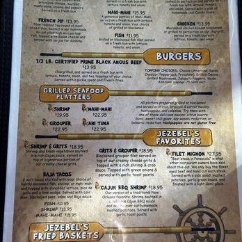 The Oar House - Menu - American Near Me - Pensacola, Florida