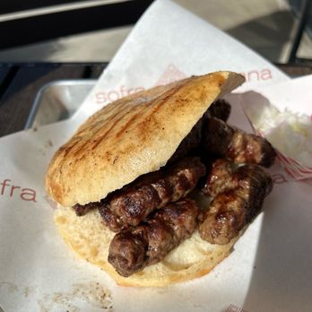 Sofra Urbana - Chevapi Sandwich - Pizza Near Me - Fountain Valley, California