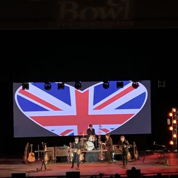Starlight Bowl - The Fab Four, a Beatles tribute band. They're fabulous. - Stadiums & Arenas Near Me - Burbank, California
