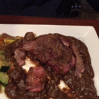 Amendment XXI - Steak with super lumpy and gross "Demi glacé " - Cocktail Bars Near Me - Richland, Washington Amendment XXI - Steak with super lumpy and gross "Demi glacé " - Cocktail Bars Near Me - Richland, Washington