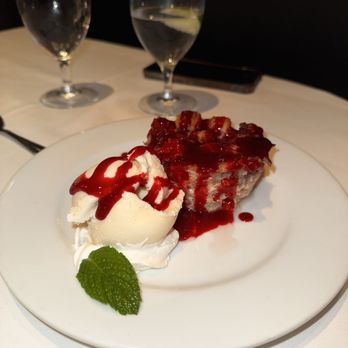 Old Original Bookbinders - Mixed Berry Bread Pudding - Seafood Near Me - Richmond, Virginia