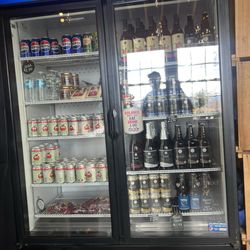 Vista of Maine Vineyard & Cidery Tasting Room - Drink Fridge