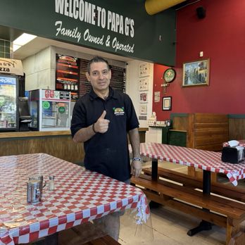 Papa G's Pizza, Pasta Cafe - This is George one of the nicest guys I have ever talked to - Pizza Near Me - Wildomar, California Papa G's Pizza, Pasta Cafe - This is George one of the nicest guys I have ever talked to - Pizza Near Me - Wildomar, California
