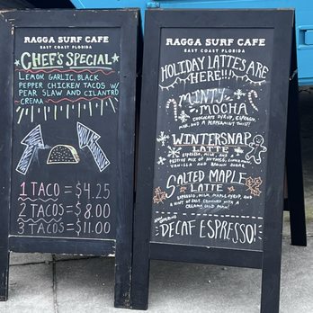 Ragga Surf Cafe - Breakfast & Brunch Near Me - St. Augustine, Florida