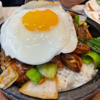 Leisure Cafe - Spare ribs over rice with eggs - Cantonese Near Me - San Leandro, California