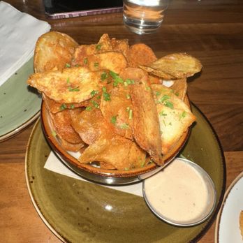 Lazy Dog Restaurant & Bar - potato Tangy BBQ Chips - New American Near Me - Corona, California Lazy Dog Restaurant & Bar - potato Tangy BBQ Chips - New American Near Me - Corona, California