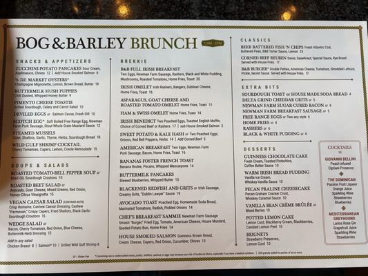 Menu photo 8 Bog & Barley Memphis, TN
