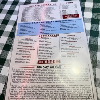 Rodeo Goat - Menu - Burgers Near Me - Denton, Texas Rodeo Goat - Menu - Burgers Near Me - Denton, Texas