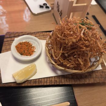 Mensho Ramen - Enoki Chips - Ramen Near Me - Phoenix, Arizona Mensho Ramen - Enoki Chips - Ramen Near Me - Phoenix, Arizona