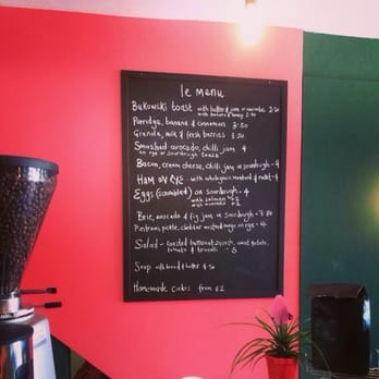 Small White Elephant - The current Menu (June 2014) - Art Galleries Near Me - London, XGL