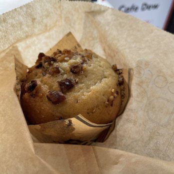 Cafe Dew - Banana nut muffin - Coffee & Tea Near Me - Webster, Texas Cafe Dew - Banana nut muffin - Coffee & Tea Near Me - Webster, Texas