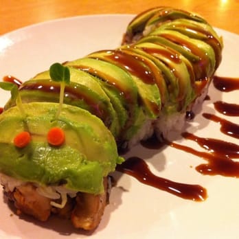 Yashima Restaurant - Caterpillar roll so cute - Sushi Bars Near Me - Covina, California Yashima Restaurant - Caterpillar roll so cute - Sushi Bars Near Me - Covina, California