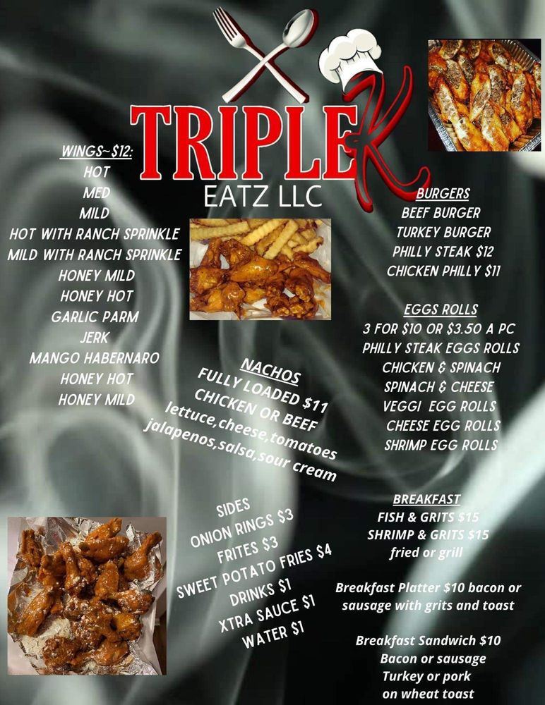 TRIPLE K EATZ 444 Highland Ave, Atlanta, Food Delivery Services Phone Number Yelp