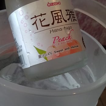 Thai Fix - MMmmmm peach sake. - Thai Near Me - Huntington Beach, California
