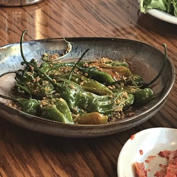 PERILLA korean fare - Blistered Shishito Peppers - Korean Near Me - Chicago, Illinois