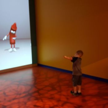 Crayola Experience - When you dance, the crayon is supposed to copy your movements. The operative word is "supposed". - Amusement Parks Near Me - Plano, Texas Crayola Experience - When you dance, the crayon is supposed to copy your movements. The operative word is "supposed". - Amusement Parks Near Me - Plano, Texas
