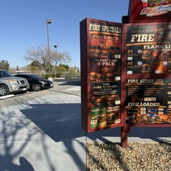 Fire N Frosty Burgers & Shakes - Menu