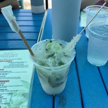 Seaside Cafe - Coconut mojito - Pizza Near Me - Key West, Florida Seaside Cafe - Coconut mojito - Pizza Near Me - Key West, Florida