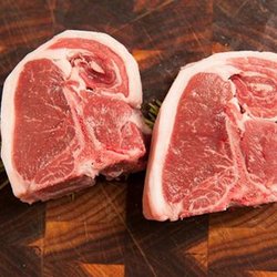 Scotch and Fillet Mentone - Free-range lamb chops from Fowles Farm. Image credit: Berties Butcher