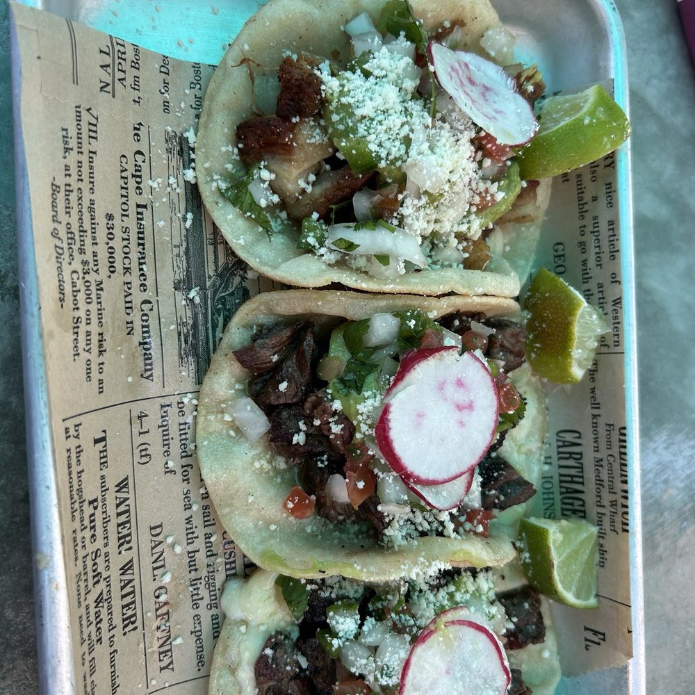 El Vago Cantina - Tacos. 2 Carne Asada 1 Chicharron - Mexican Near Me - Lawrence, Massachusetts El Vago Cantina - Tacos. 2 Carne Asada 1 Chicharron - Mexican Near Me - Lawrence, Massachusetts