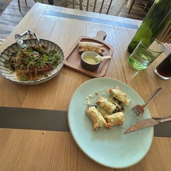 Valley Goat - Veggie Empanada, pork belly noodles - New American Near Me - Sunnyvale, California