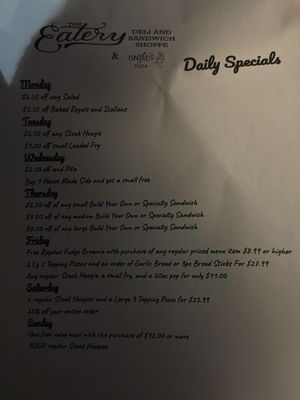 Menu photo 3 The Eatery Deli & Sandwich Shopp Harrison, OH Menu photo 3 The Eatery Deli & Sandwich Shopp Harrison, OH