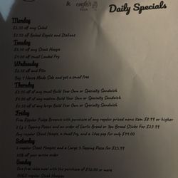 The Eatery Deli & Sandwich Shopp - Daily Specials
