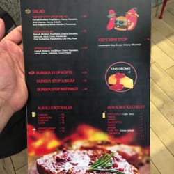 Burger Stop - Great menu