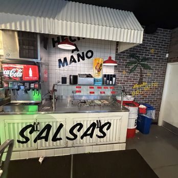 The Taco Stand - Salsa Bar and Soda Fountain - Mexican Near Me - Costa Mesa, California