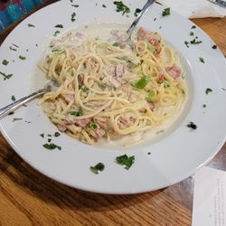 Caffe Di Caro - Part way into our dining experience.