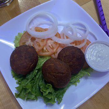Manor Oktoberfest - French Ellen was very good - grinded meat balls - German Near Me - Forest Hills, New York